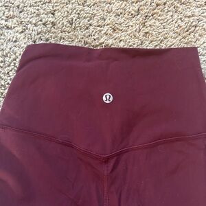 lululemon athletica Women's Burgundy Shorts